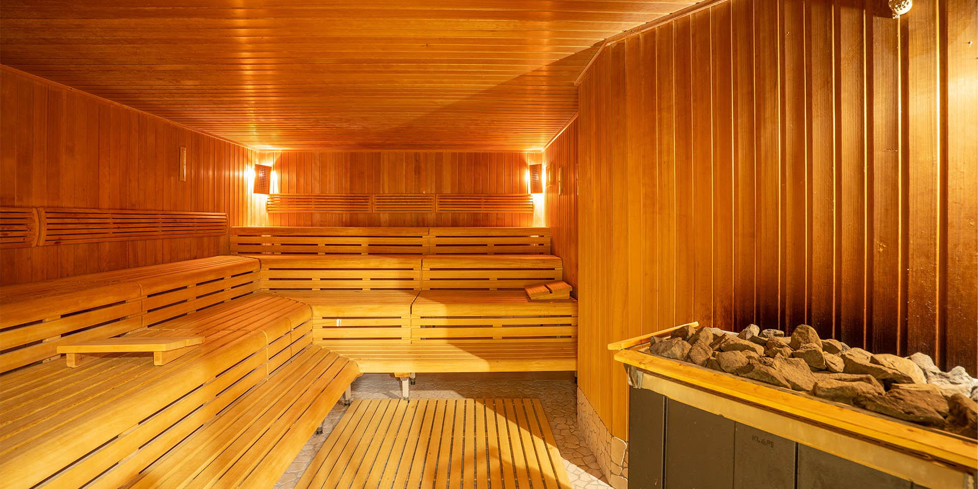 Beim Saunieren kann man hervorragend abschalten und sich erholen. © Private Palace